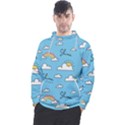 Sky Pattern Men s Pullover Hoodie View1