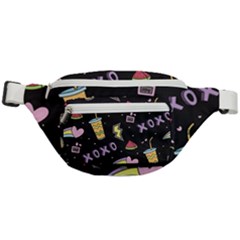 Cute Girl Things Seamless Background Fanny Pack by Apen