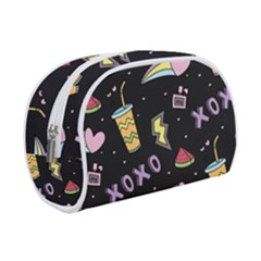 Cute Girl Things Seamless Background Make Up Case (small) by Apen