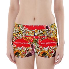 Garden Lover Boyleg Bikini Wrap Bottoms