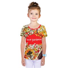 Garden Lover Kids  One Piece T-shirt