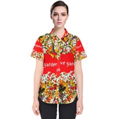 Garden Lover Women s Short Sleeve Shirt