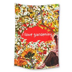 Garden Lover Large Tapestry