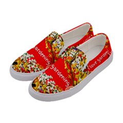 Garden Lover Women s Canvas Slip Ons by TShirt44