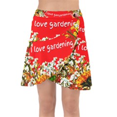 Garden Lover Wrap Front Skirt by TShirt44