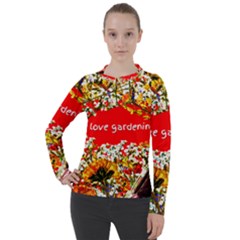 Garden Lover Women s Pique Long Sleeve T-shirt