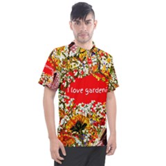 Garden Lover Men s Polo T-shirt