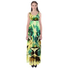 Love The Tiger Empire Waist Maxi Dress