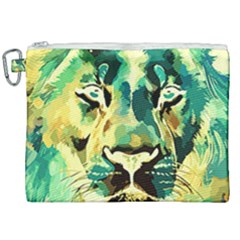 Love The Tiger Canvas Cosmetic Bag (xxl)