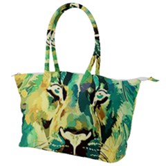 Love The Tiger Canvas Shoulder Bag by TShirt44