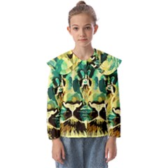 Love The Tiger Kids  Peter Pan Collar Blouse by TShirt44