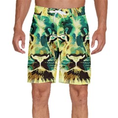 Love The Tiger Men s Beach Shorts by TShirt44