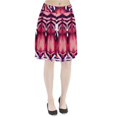 Tiger Design Pleated Skirt