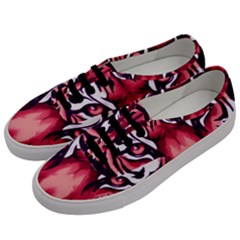 Tiger Design Men s Classic Low Top Sneakers by TShirt44