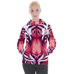 Love The Tiger Women s Hooded Pullover