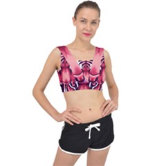 Love The Tiger V-back Sports Bra