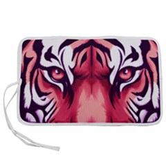 Love The Tiger Pen Storage Case (l) by TShirt44