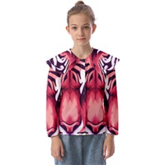 Love The Tiger Kids  Peter Pan Collar Blouse by TShirt44