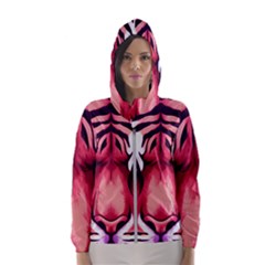 Tiger Design Women s Hooded Windbreaker