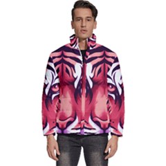 Tiger Design Men s Puffer Bubble Jacket Coat