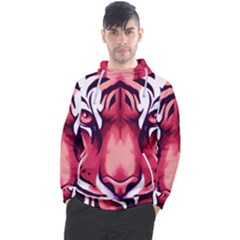 Tiger Design Men s Pullover Hoodie