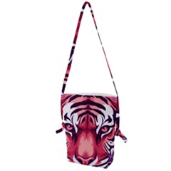 Tiger Design Folding Shoulder Bag by TShirt44