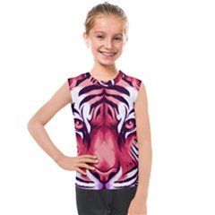 Tiger Design Kids  Mesh Tank Top by TShirt44