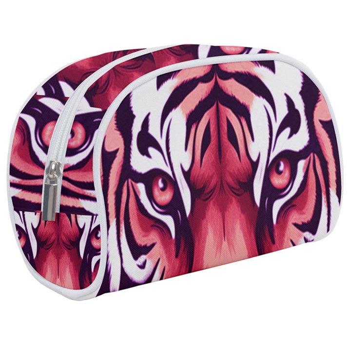 Tiger Design Make Up Case (Medium)