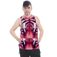 Tiger Design Men s Sleeveless Hoodie by TShirt44