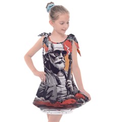 Ai Generator T Hirt Design Kids  Tie Up Tunic Dress