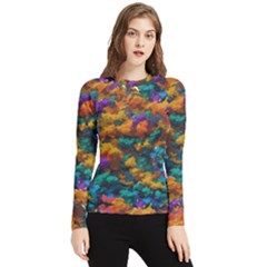 Color-for-a-line Women s Long Sleeve Rash Guard by aline