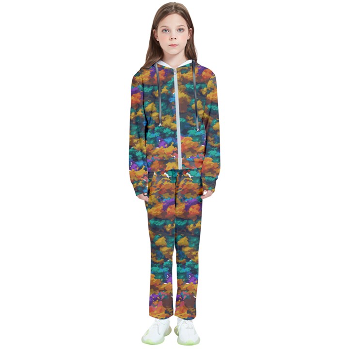 Color-for-a-line Kids  Tracksuit