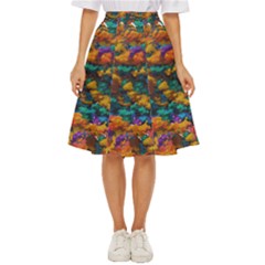 Color-for-a-line Classic Short Skirt by aline