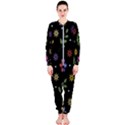 Embroidery Seamless Pattern With Flowers OnePiece Jumpsuit (Ladies) View1