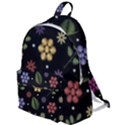 Embroidery Seamless Pattern With Flowers The Plain Backpack View1