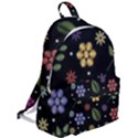 Embroidery Seamless Pattern With Flowers The Plain Backpack View2