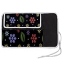 Embroidery Seamless Pattern With Flowers Pen Storage Case (S) View2