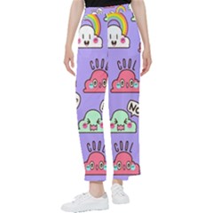 Cloud Seamless Pattern Women s Pants  by Apen