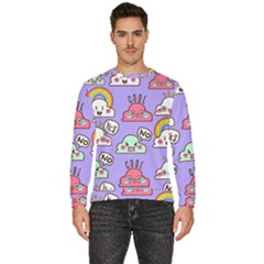 Cloud Seamless Pattern Men s Fleece Sweatshirt by Apen