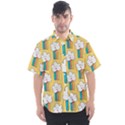 American Golden Ancient Totems Men s Short Sleeve Shirt View1