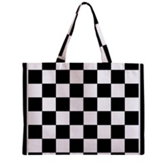 Chess Board Background Design Zipper Mini Tote Bag by Apen