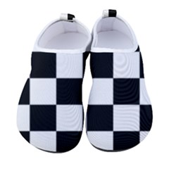 Chess Board Background Design Men s Sock-style Water Shoes by Apen