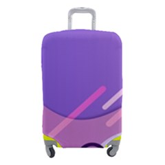 Hand Drawn Abstract Organic Shapes Background Luggage Cover (small) by Apen