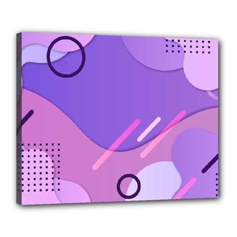 Colorful Labstract Wallpaper Theme Canvas 20  X 16  (stretched)