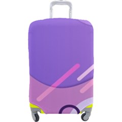 Colorful Labstract Wallpaper Theme Luggage Cover (large) by Apen