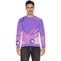 Colorful Labstract Wallpaper Theme Men s Fleece Sweatshirt View1