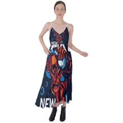 Make Devil Discovery  Tie Back Maxi Dress by Saikumar