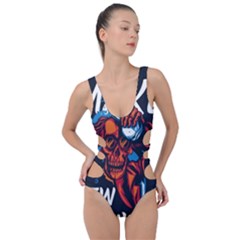 Make Devil Discovery  Side Cut Out Swimsuit by Saikumar