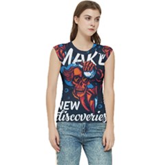 Make Devil Discovery  Women s Raglan Cap Sleeve T-shirt