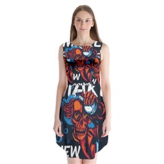 Make Devil Discovery  Sleeveless Chiffon Dress   by Saikumar